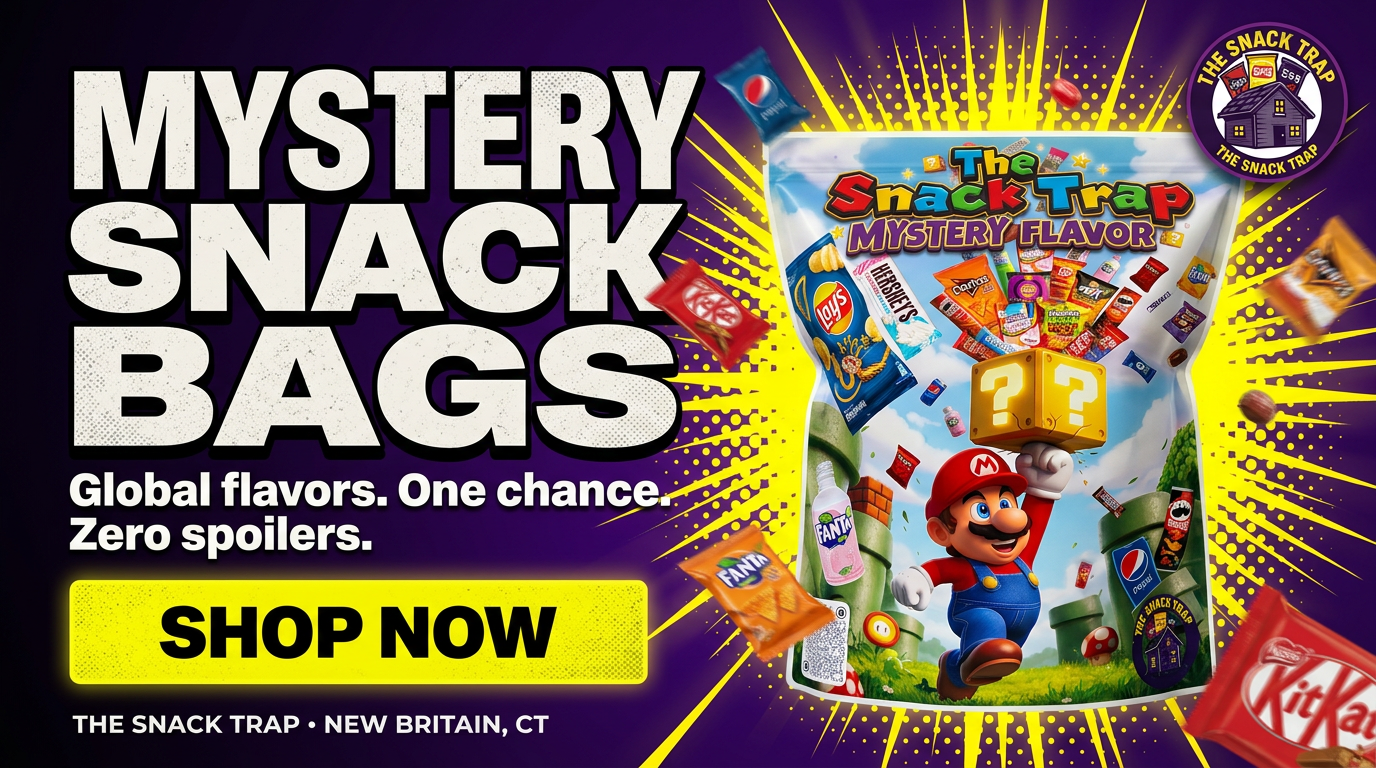 Mystery Snack Bags — $15 & up. Shop now at The Snack Trap, New Britain CT